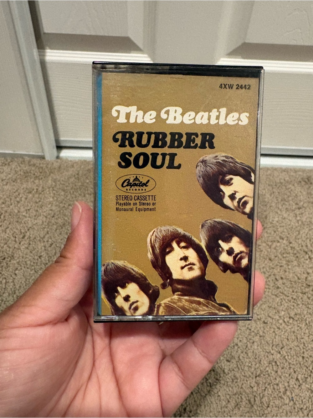 The Beatles Rubber Soul Cassette Tape Capitol Records 4XW 2442 - Picture 9 of 13